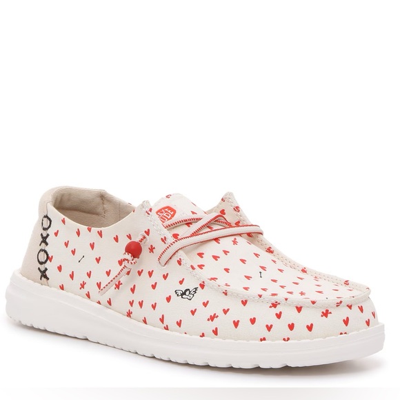Hey Dude Wendy Hearts Slip-On Sneaker - Women's - Picture 1 of 8